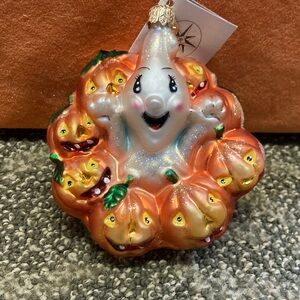 Radko Halloween Ornament 2000 Giggles and Boo #00-123-0